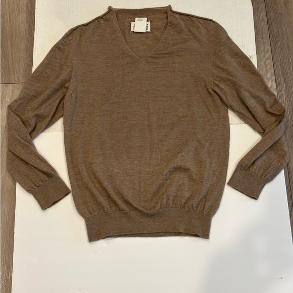 Maison Margela Women V neck cashmere jumper Made in Italy - Picture 12 of 14